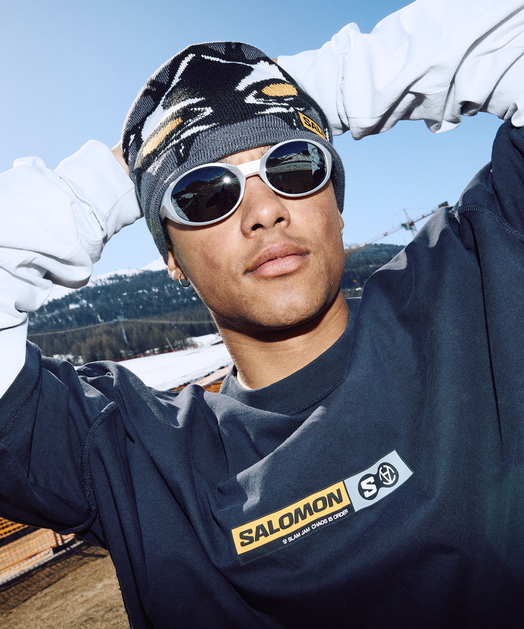 SALOMON x SLAM JAM Beanie Gray ARC’TERYX Salomon x Slam Jam | The Return